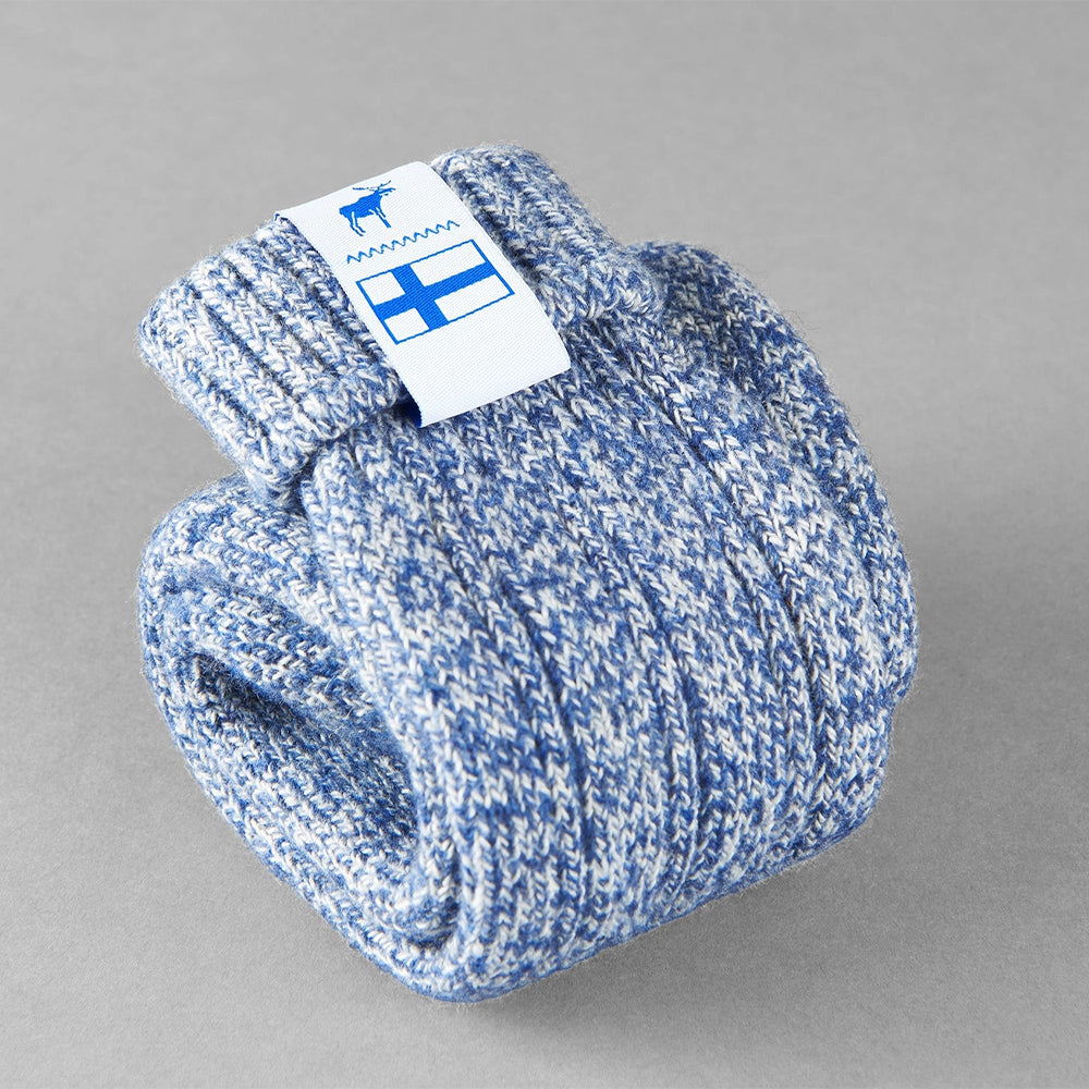 Sisu of Finland Socks in Baltic Blue