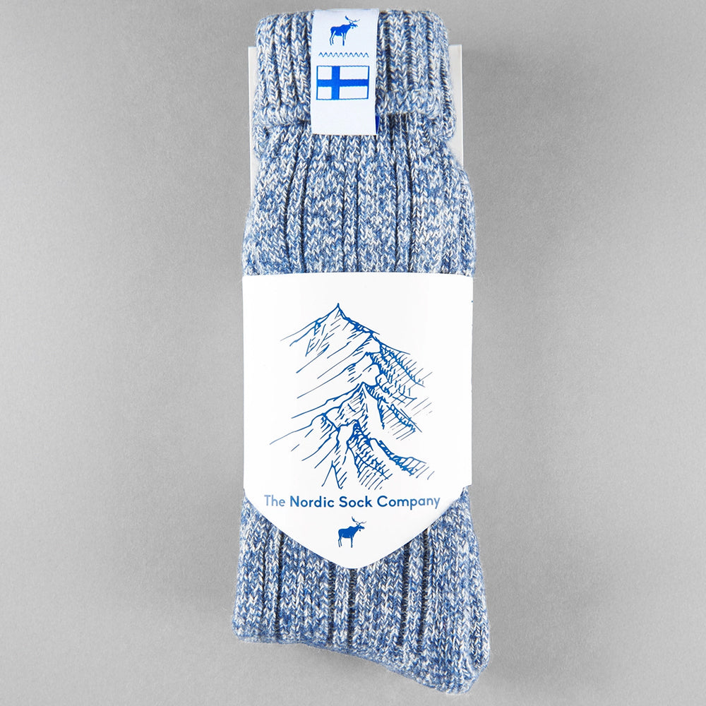 Sisu of Finland Socks in Baltic Blue