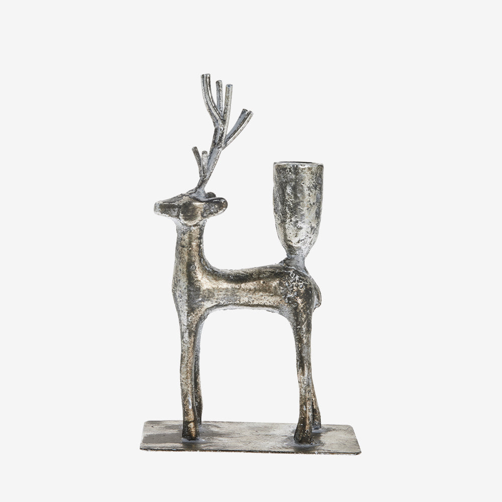 Small Deer Candlestick