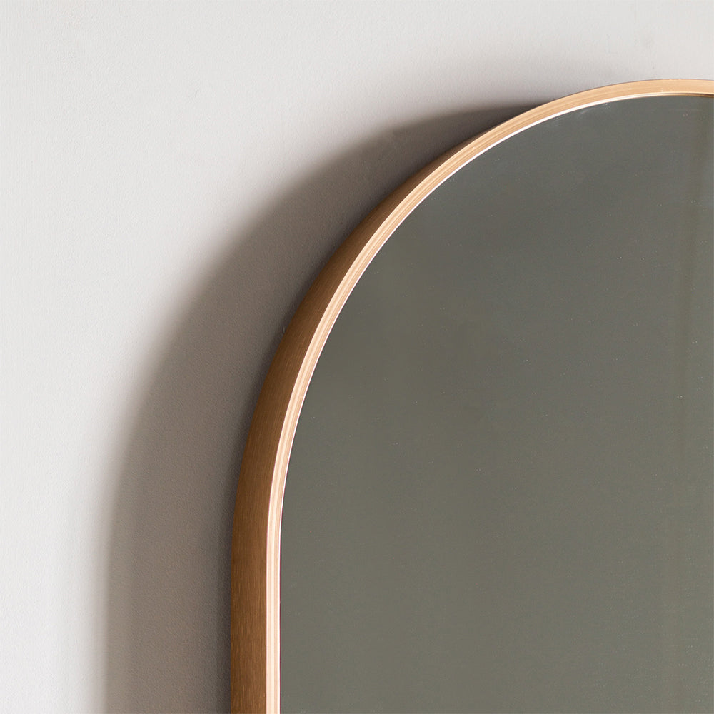 Sofia Mirror in Gold