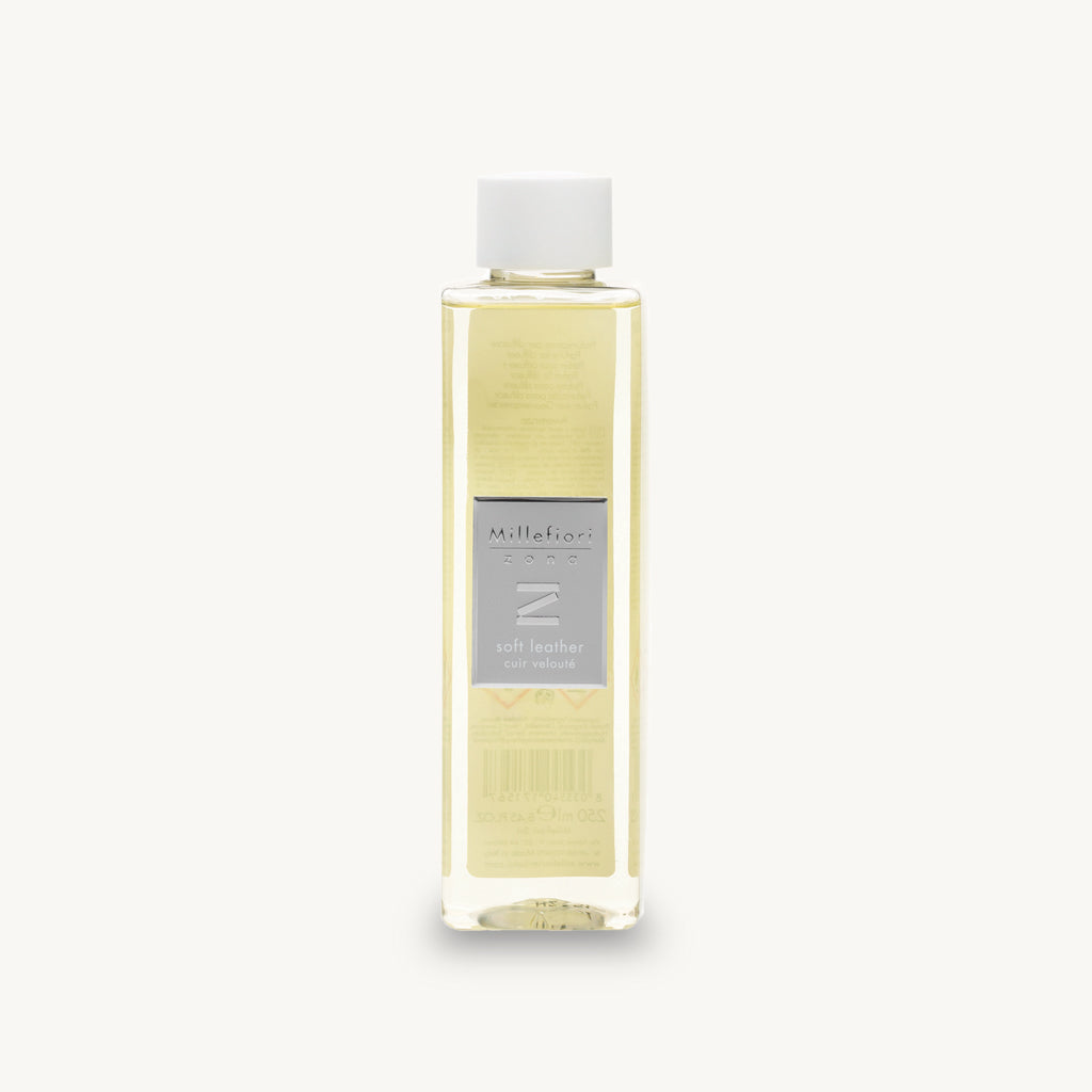 Millefiori Soft Leather Zona Reed Diffuser Refill