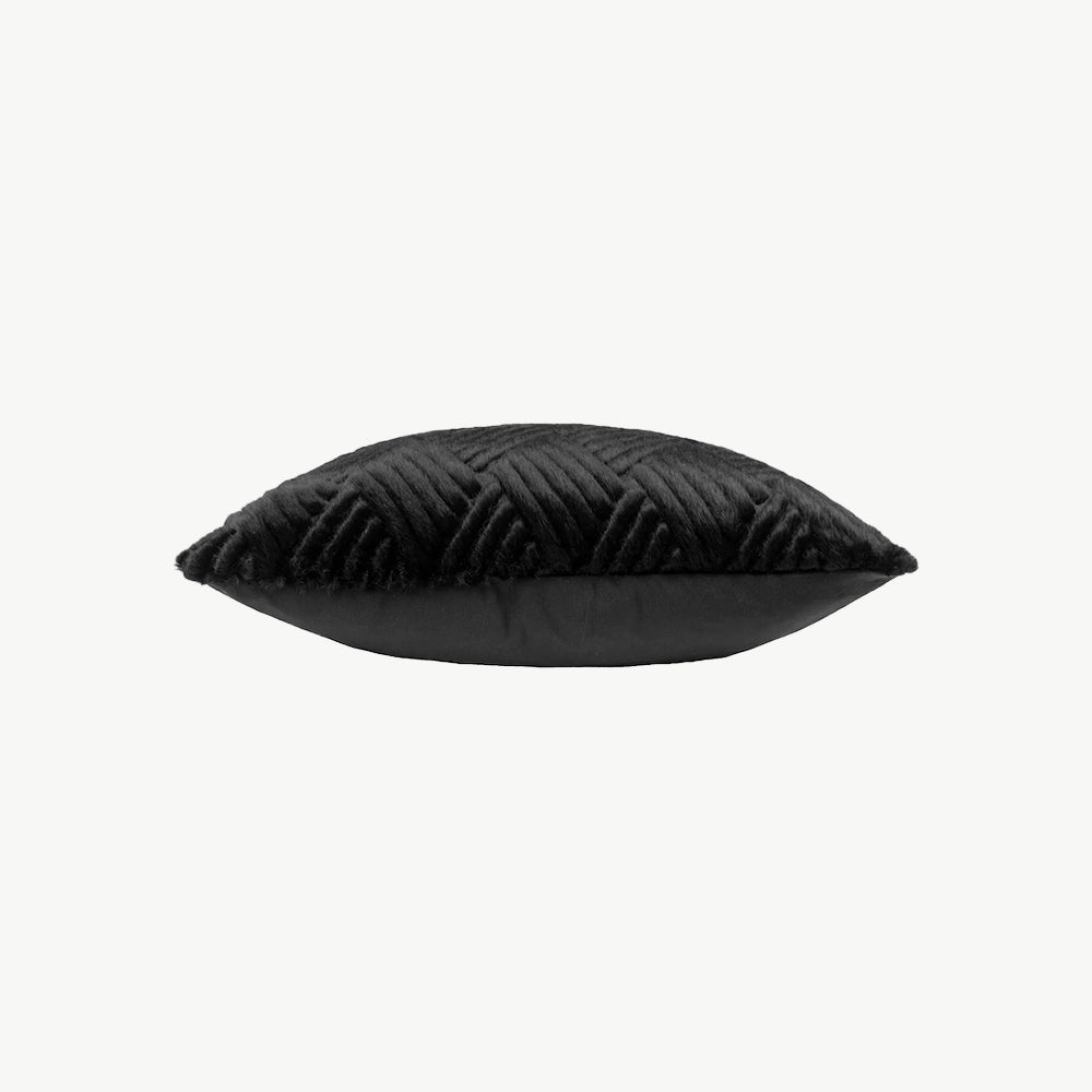 Cut Faux Fur Cushion-Accessories-Arighi Bianchi
