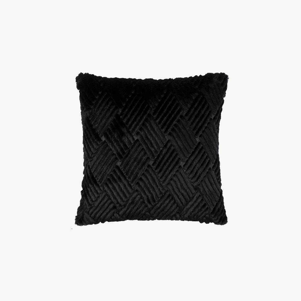 Cut Faux Fur Cushion-Accessories-Arighi Bianchi
