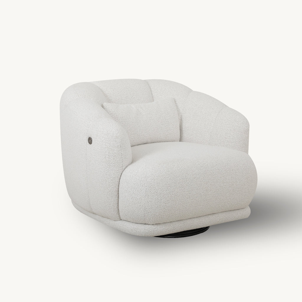 Muse Swivel Chair with Built-in Speaker System