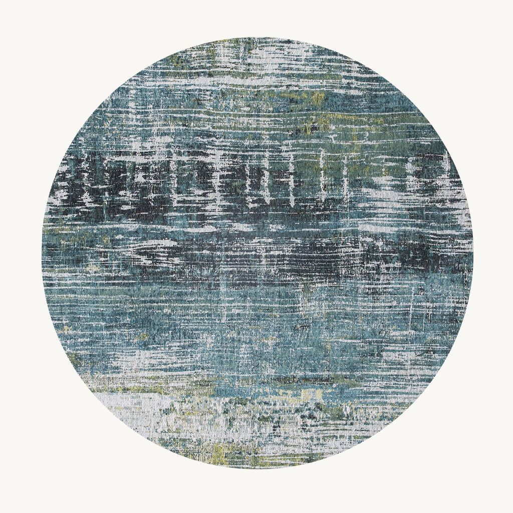 Streaks Atlantic Circle Rug