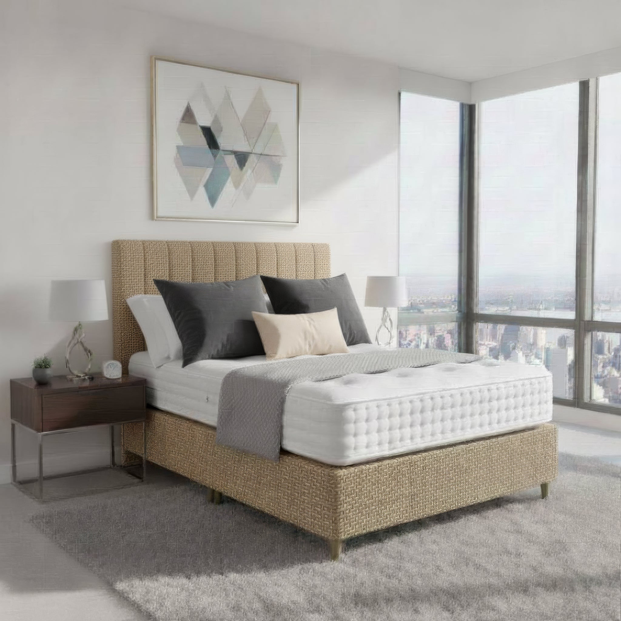 Arighi Bianchi Gene Bed in Ascot Biscuit