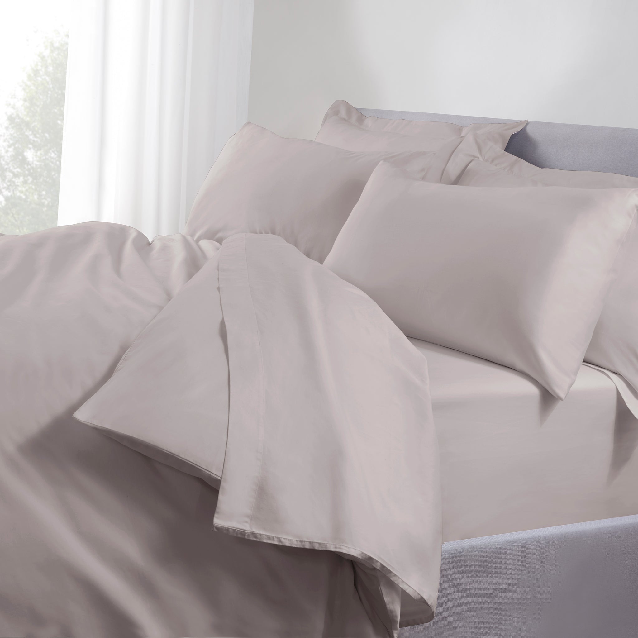 TLC 5 Star Hotel Concept: 250 TC Duvet Cover in Silver