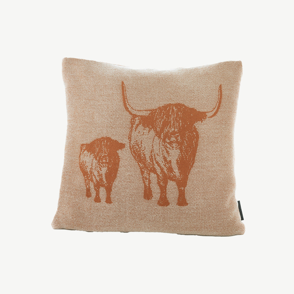 Cow & calf cushion