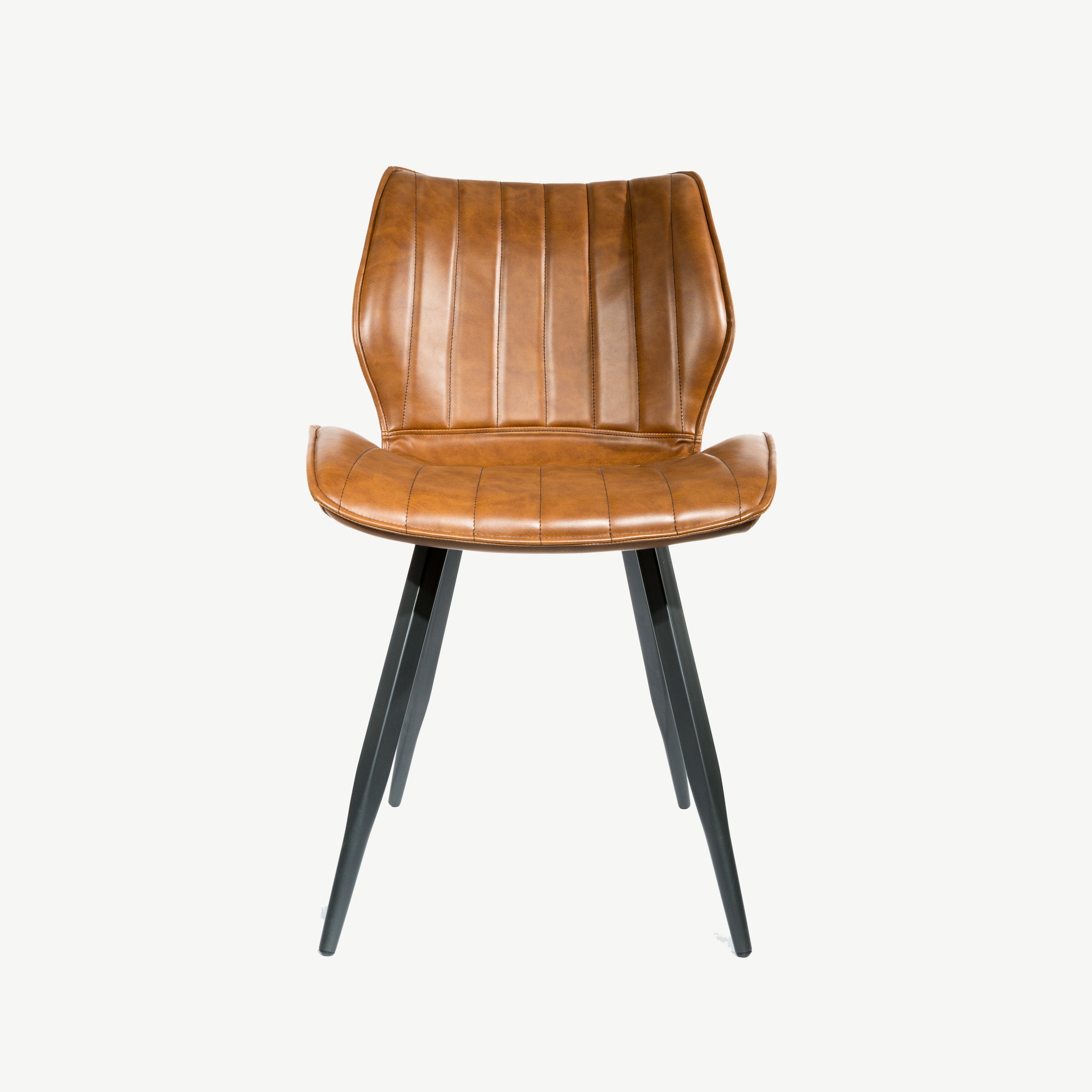 Hudson Vegan Leather Dining Chair Arighi Bianchi