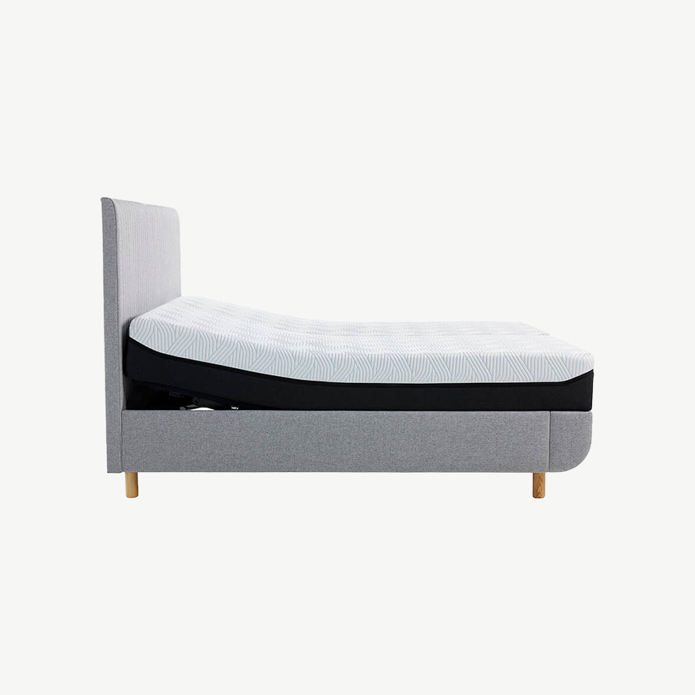 TEMPUR® Ergo Smart Base Bed & Luxury Headboard
