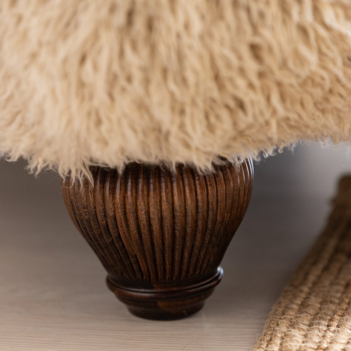 Tetrad Nappa Fluffy Sheepskin Armchair