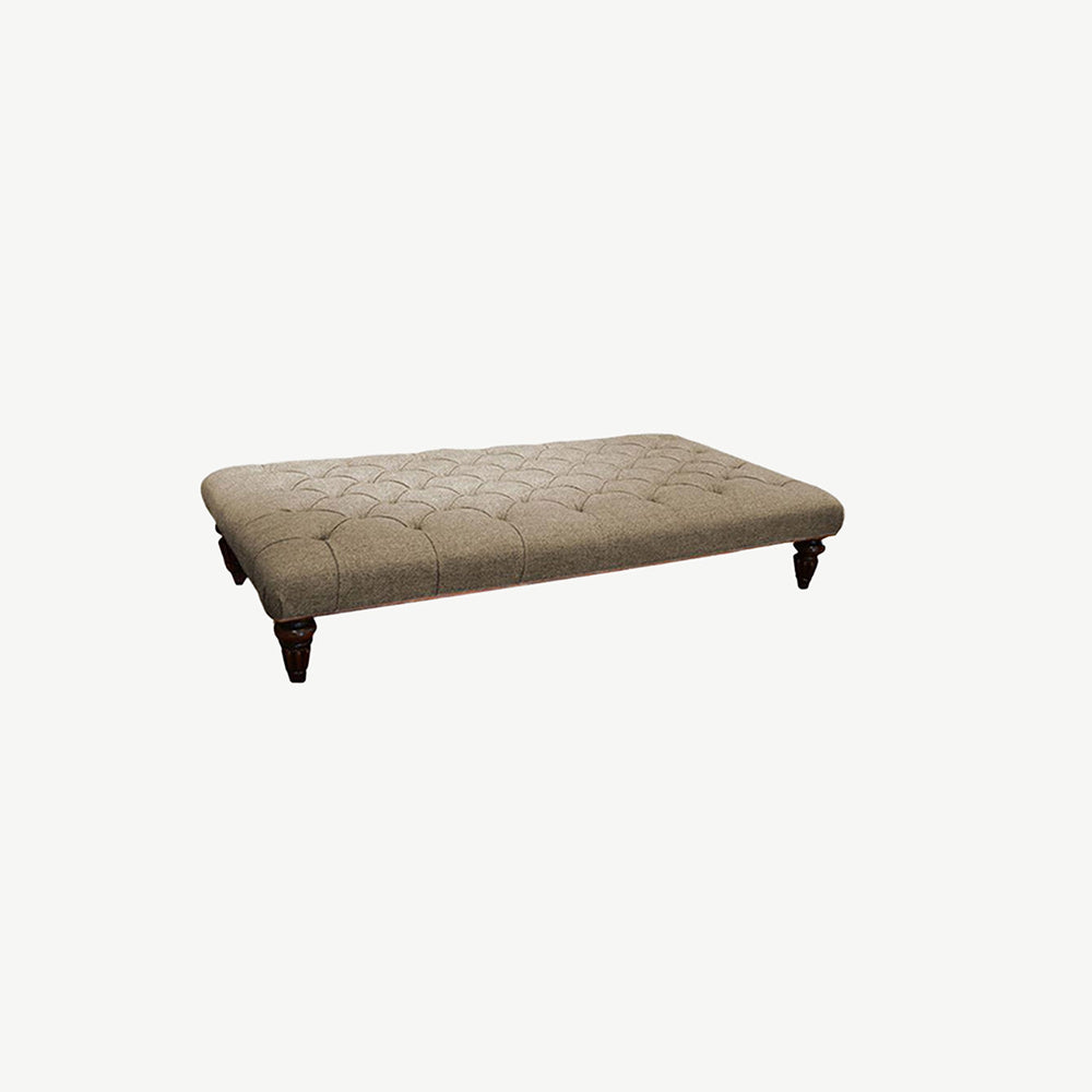 Harris Tweed Bowmore Footstool