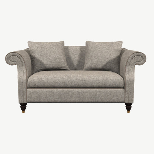 Tetrad Harris Tweed Bowmore Petite Sofa in Wick-Herringbone-Silver-Darling