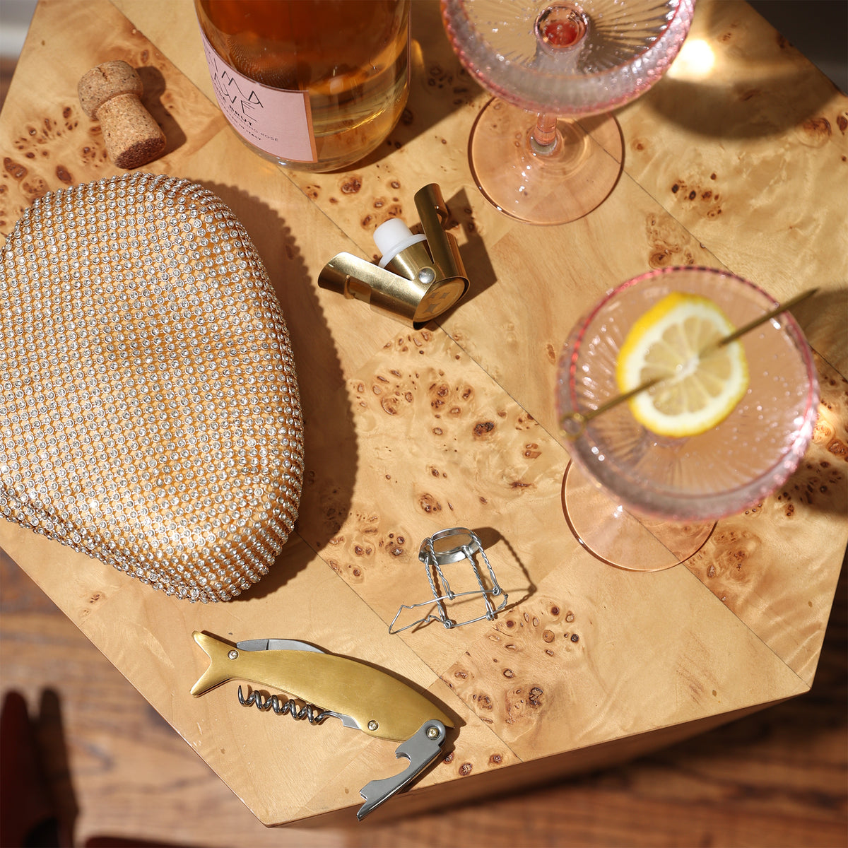 The Owen Gold Metal Cocktail Picks