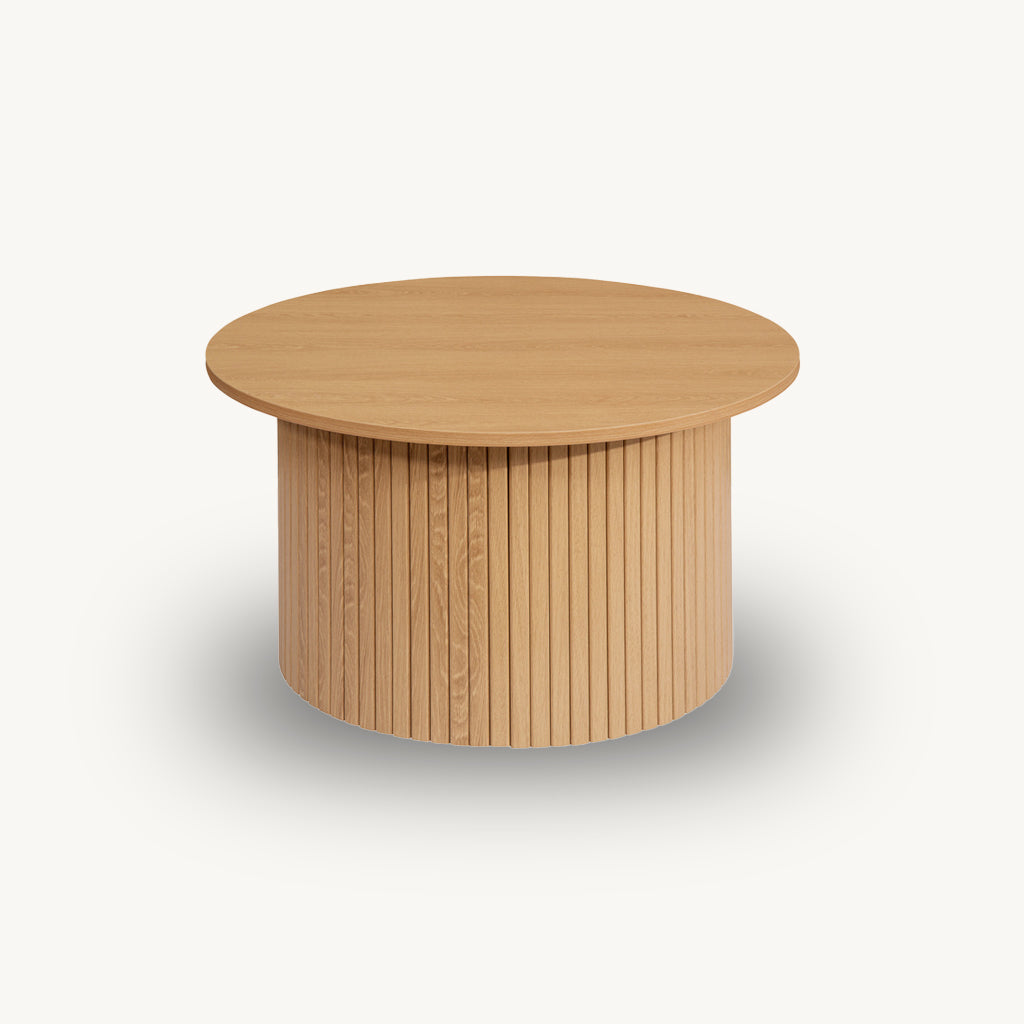 Tiffany Round Fluted Coffee Table