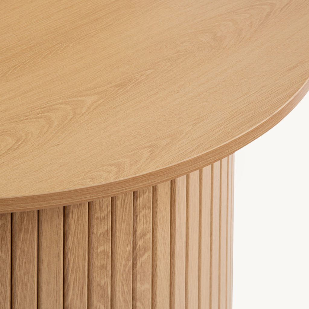 Tiffany Round Fluted Coffee Table