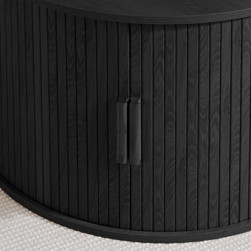 Tiffany Round Fluted Storage Coffee Table