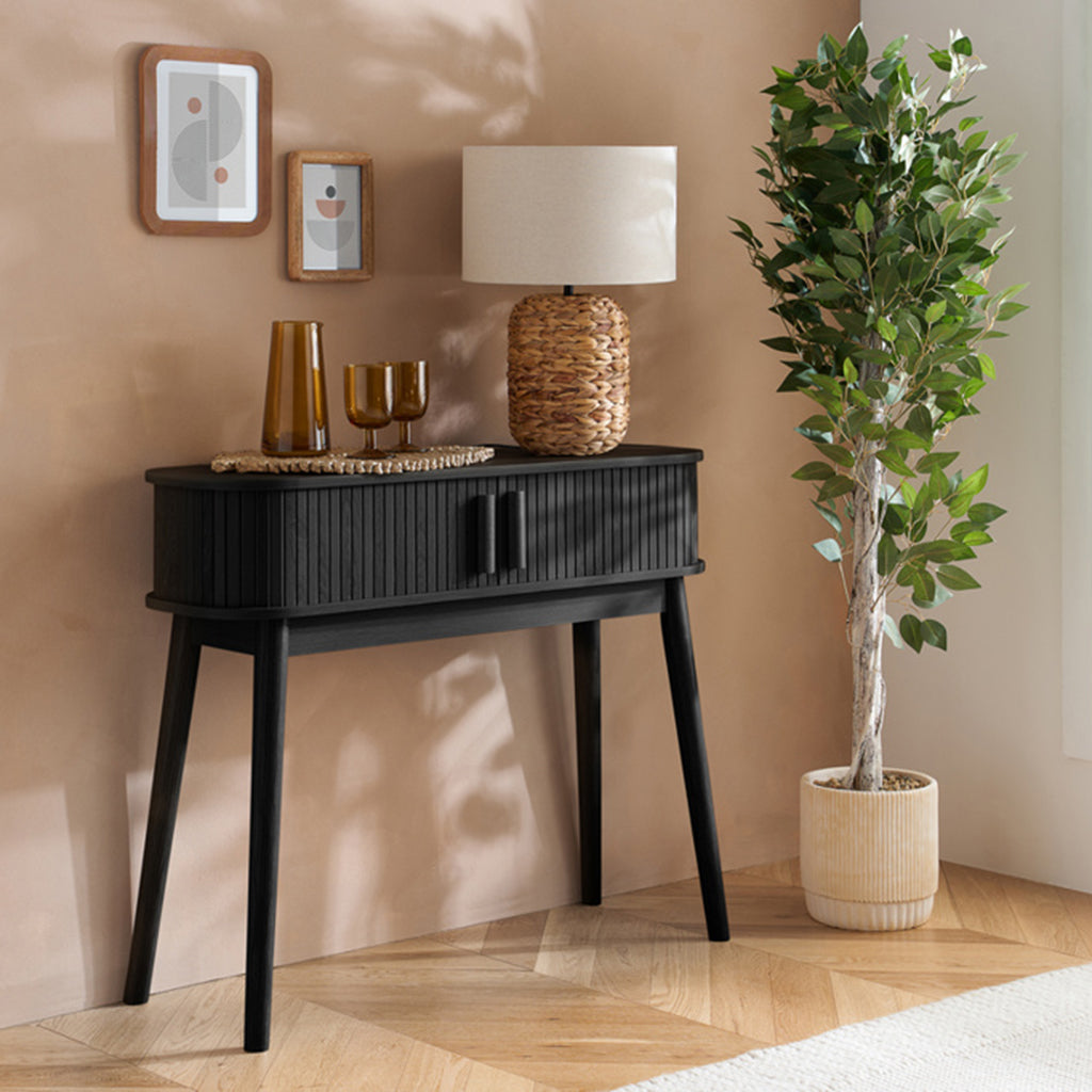 Tiffany Fluted Console Table