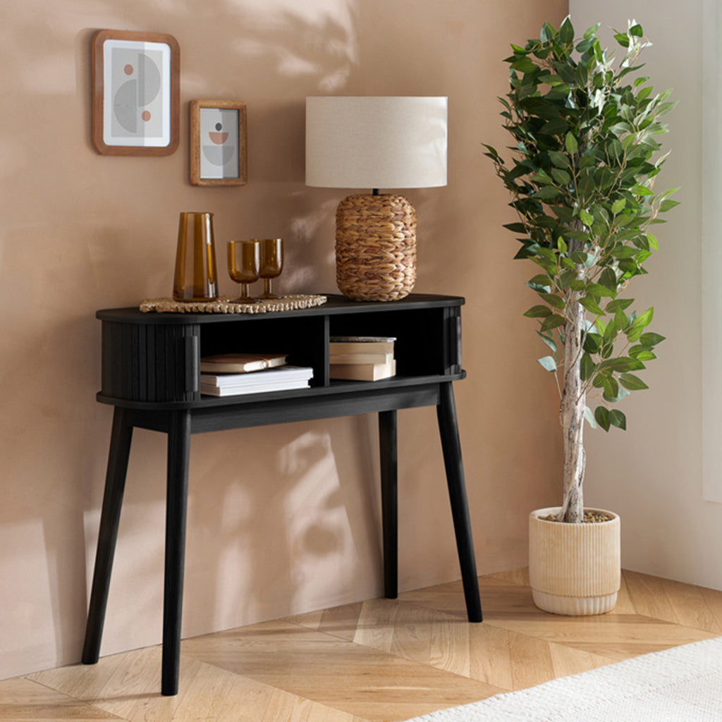 Tiffany Fluted Console Table