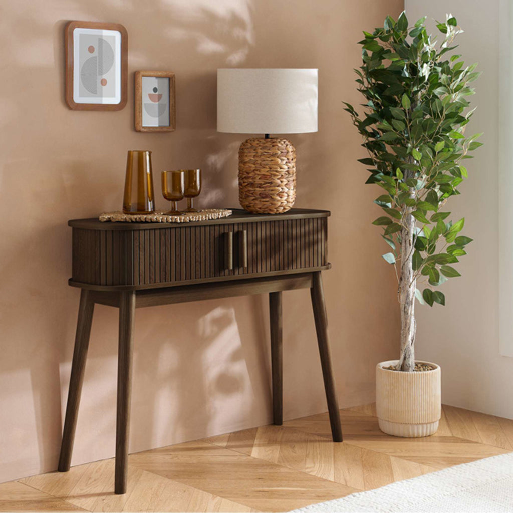 Tiffany Fluted Console Table