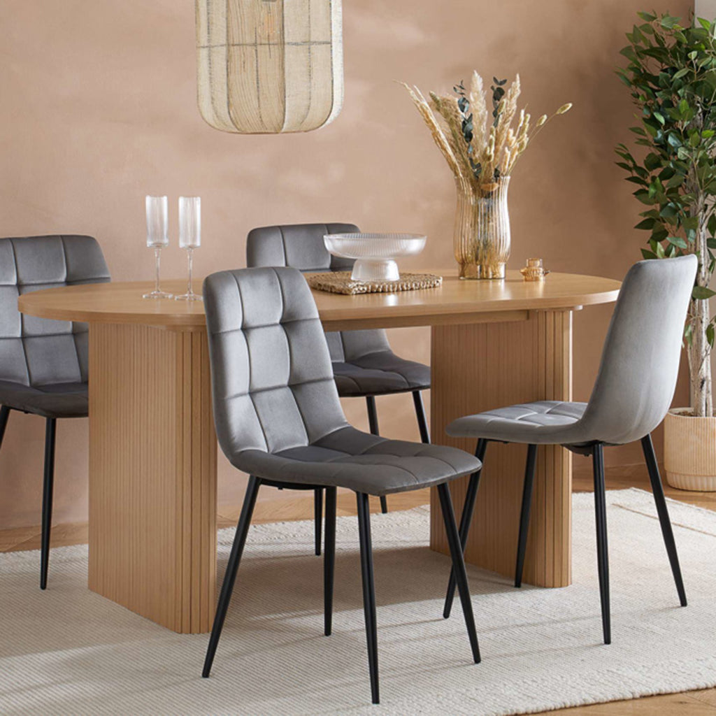 Tiffany Fluted Dining Table