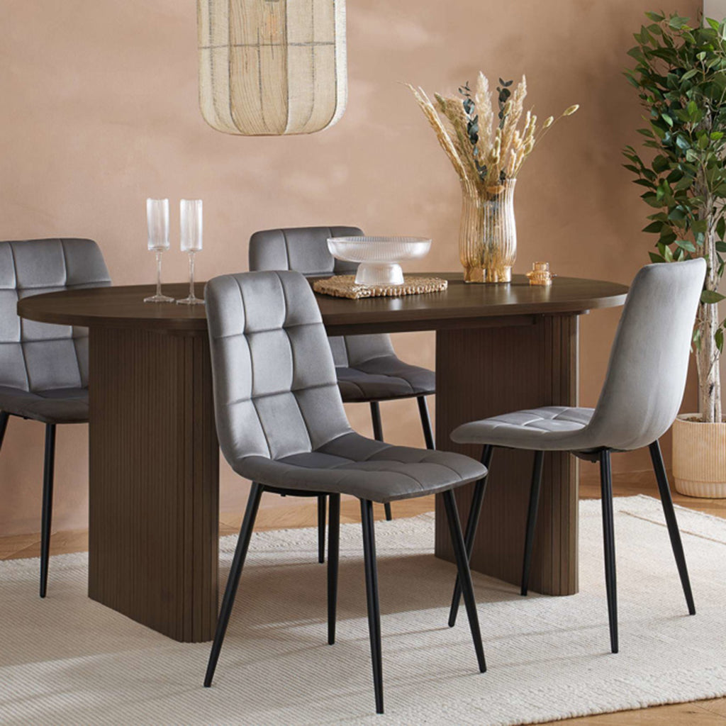 Tiffany Fluted Dining Table