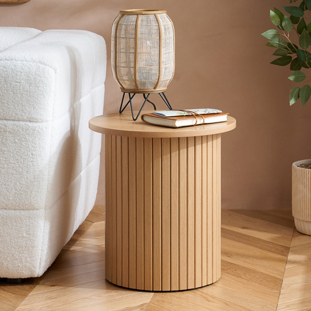 Tiffany Fluted Side Table