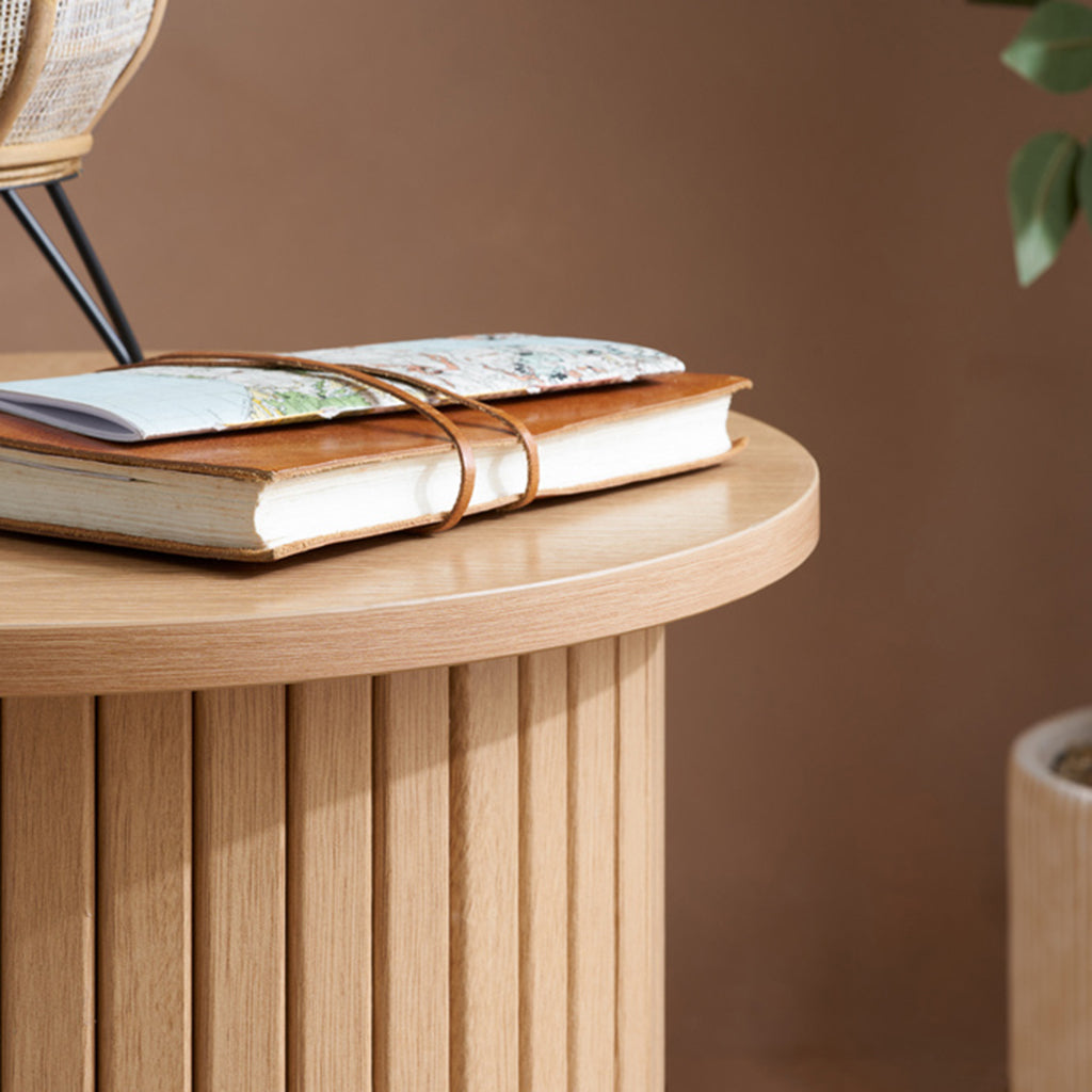 Tiffany Fluted Side Table
