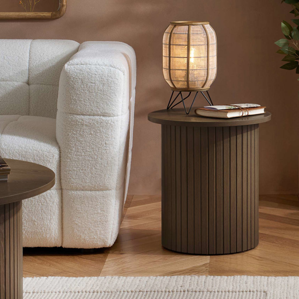 Tiffany Fluted Side Table