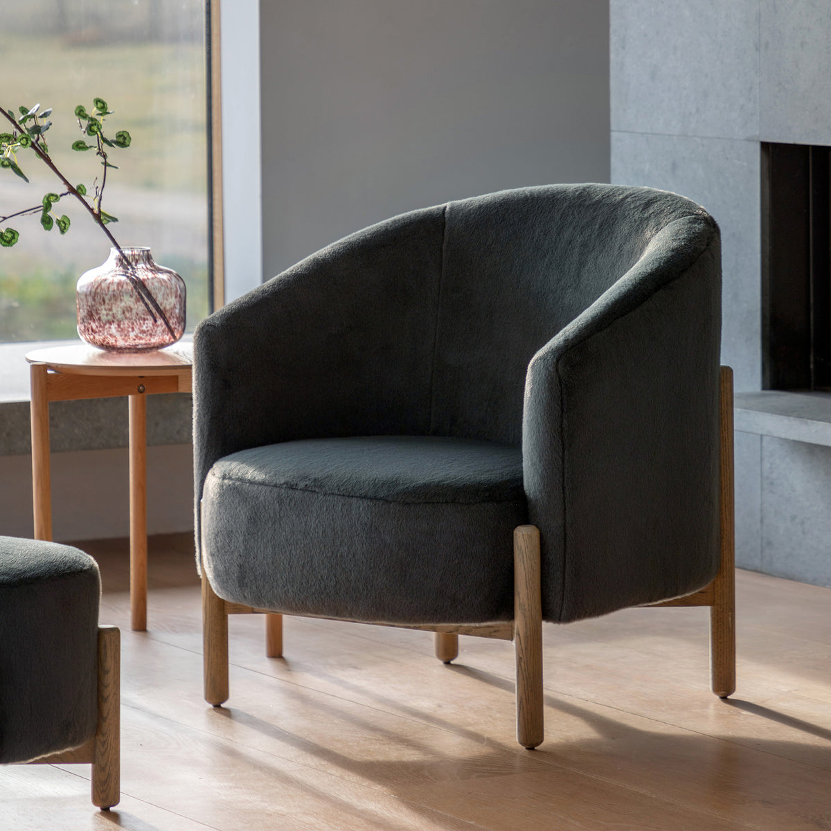Tindon Fabric Armchair