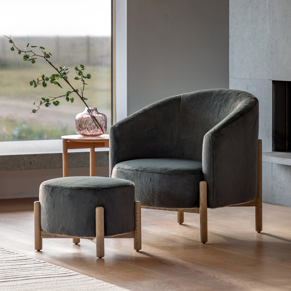 Tindon Fabric Armchair