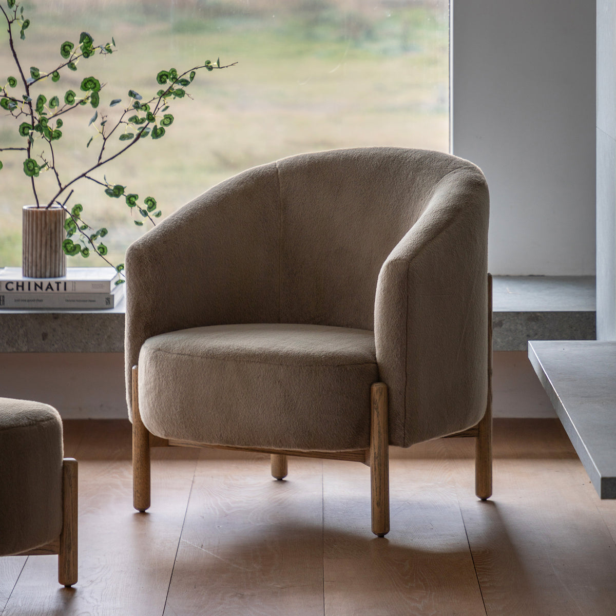 Tindon Fabric Armchair