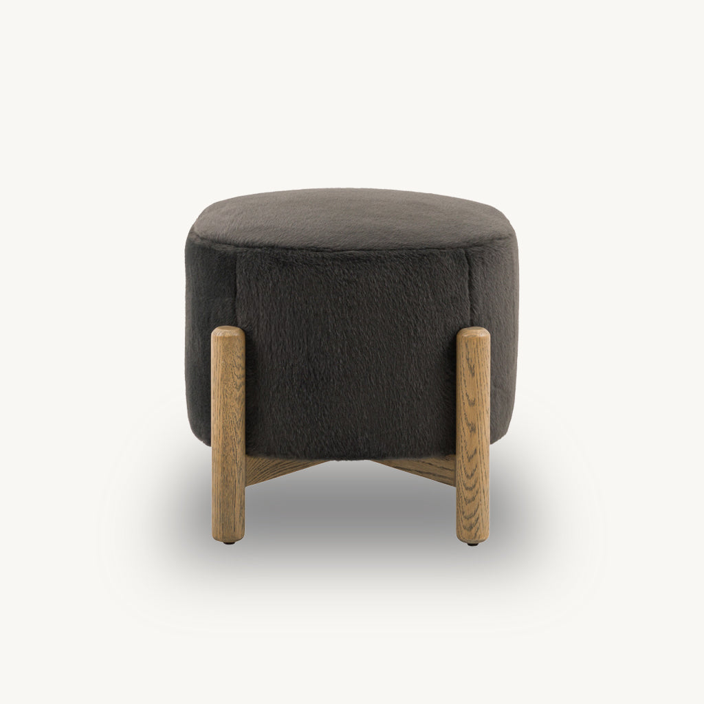 Tindon Fabric Footstool