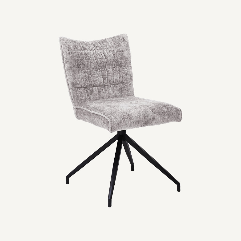 Troy Swivel Dining Chair in Natural