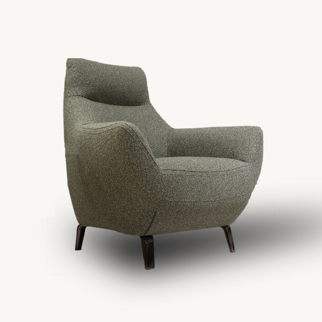 Ursula Club Chair in Green