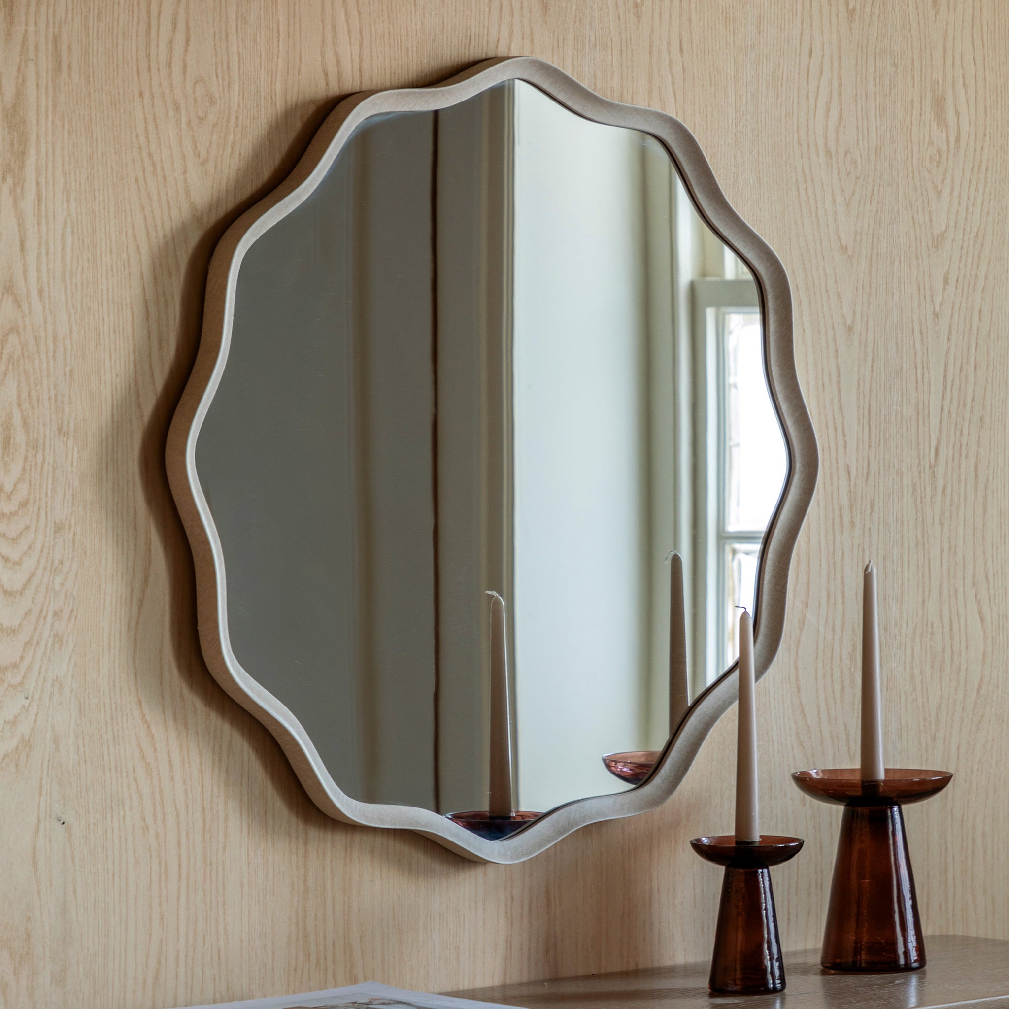 Vancouver Large Smoke Wall Mirror