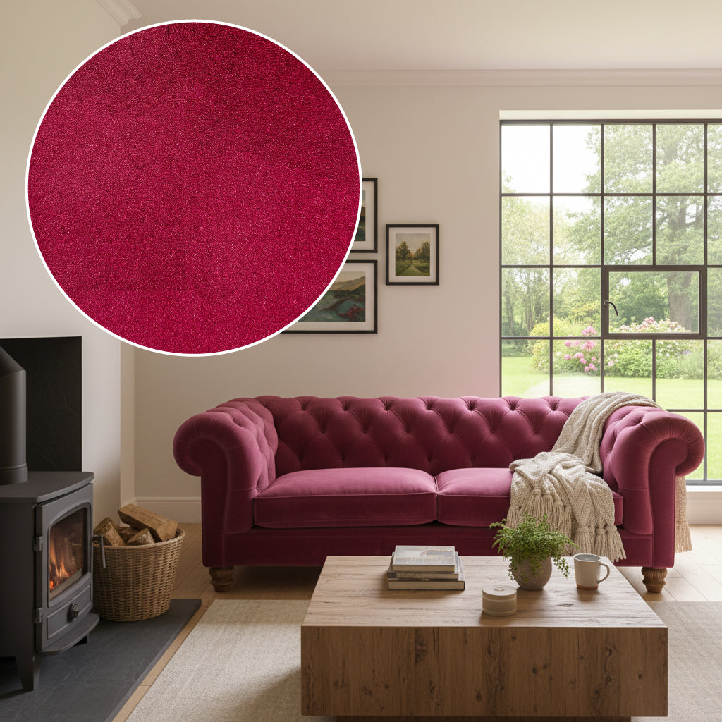 Britannia Velvet Sofa in Shiraz