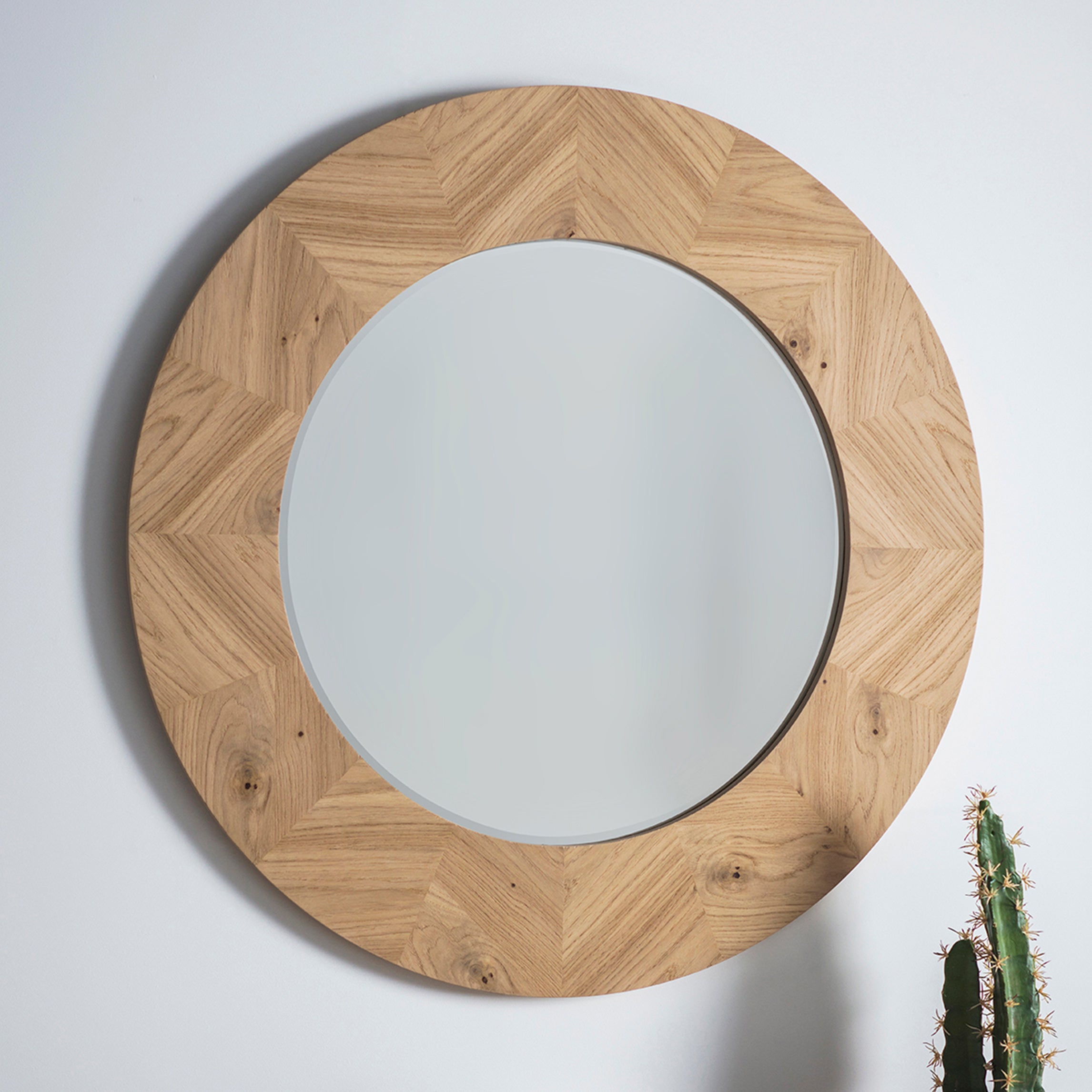 Chevron Design Mirror