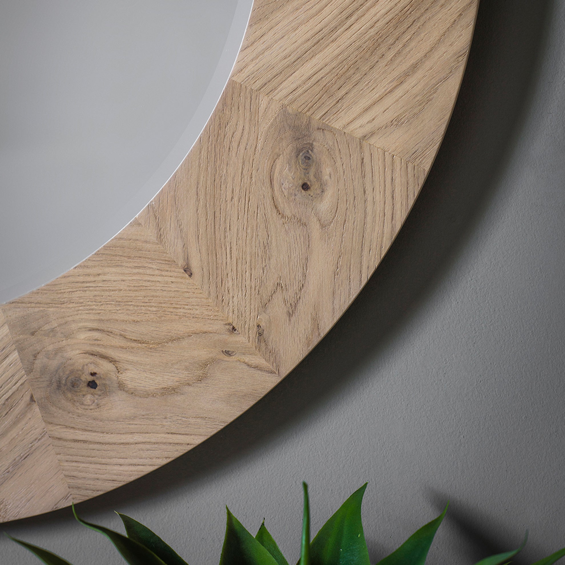 Chevron Design Mirror