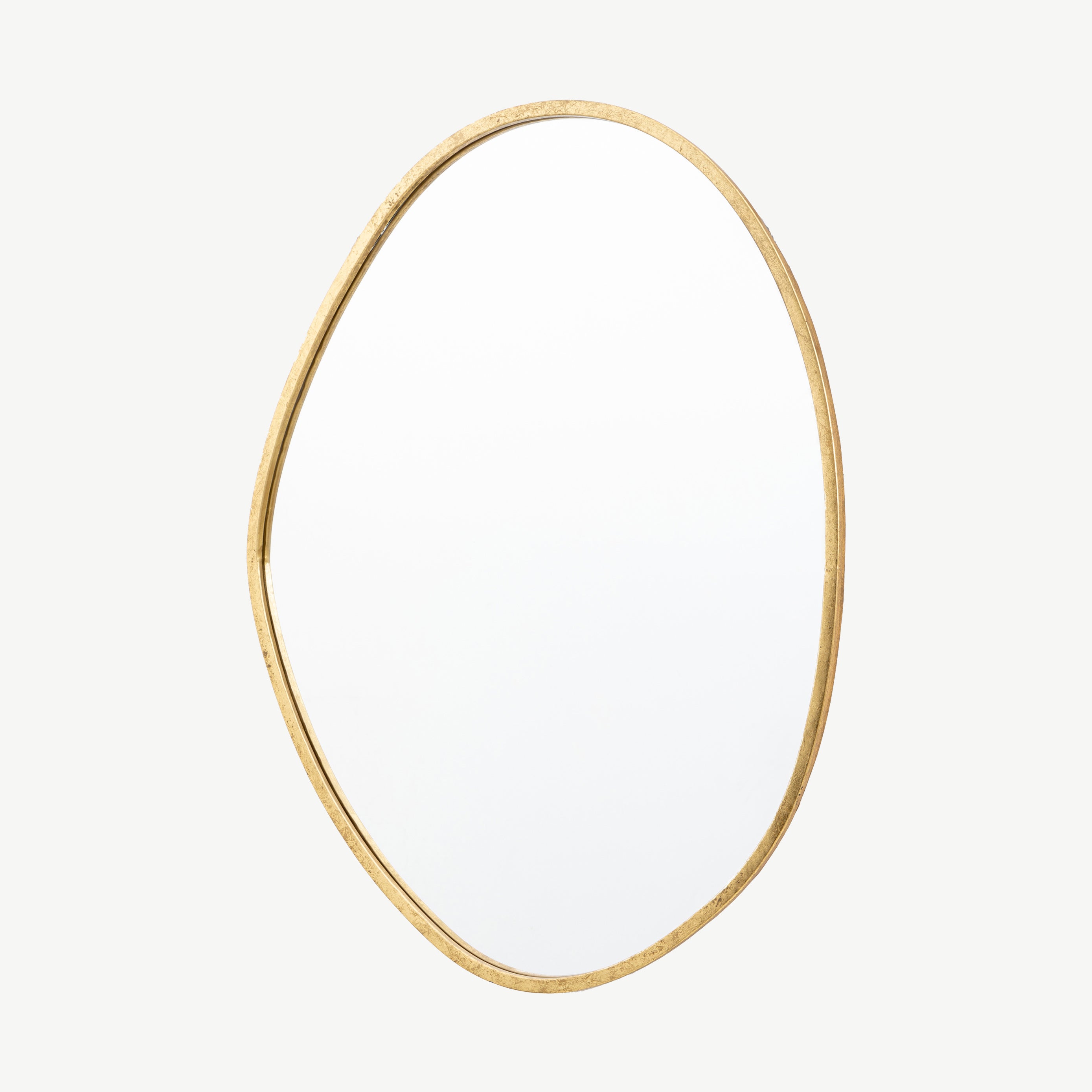 Irregular Shaped Mirror Gold