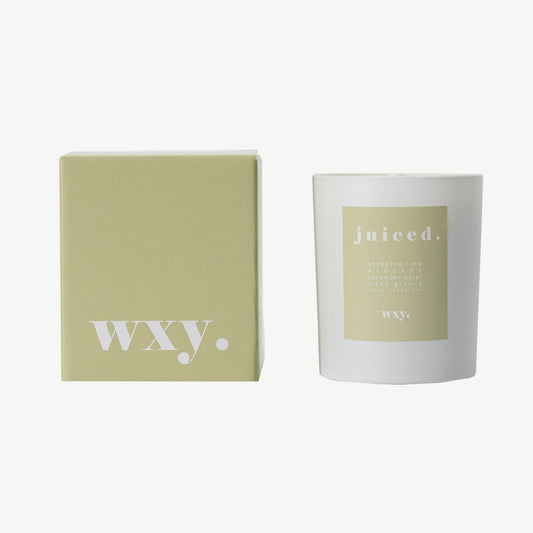wxy. 70z lime avocado & cucumber water Candle