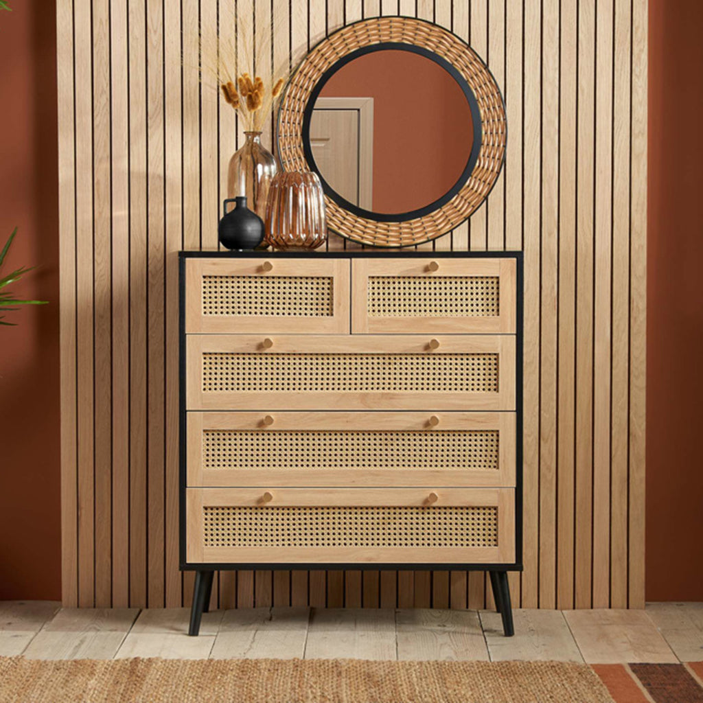 Washington 5DR Rattan Chest