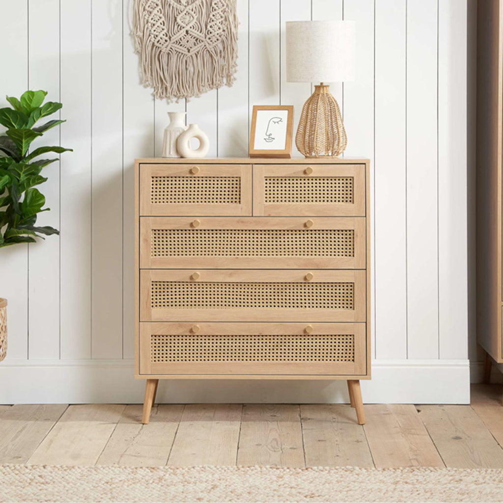 Washington 5DR Rattan Chest