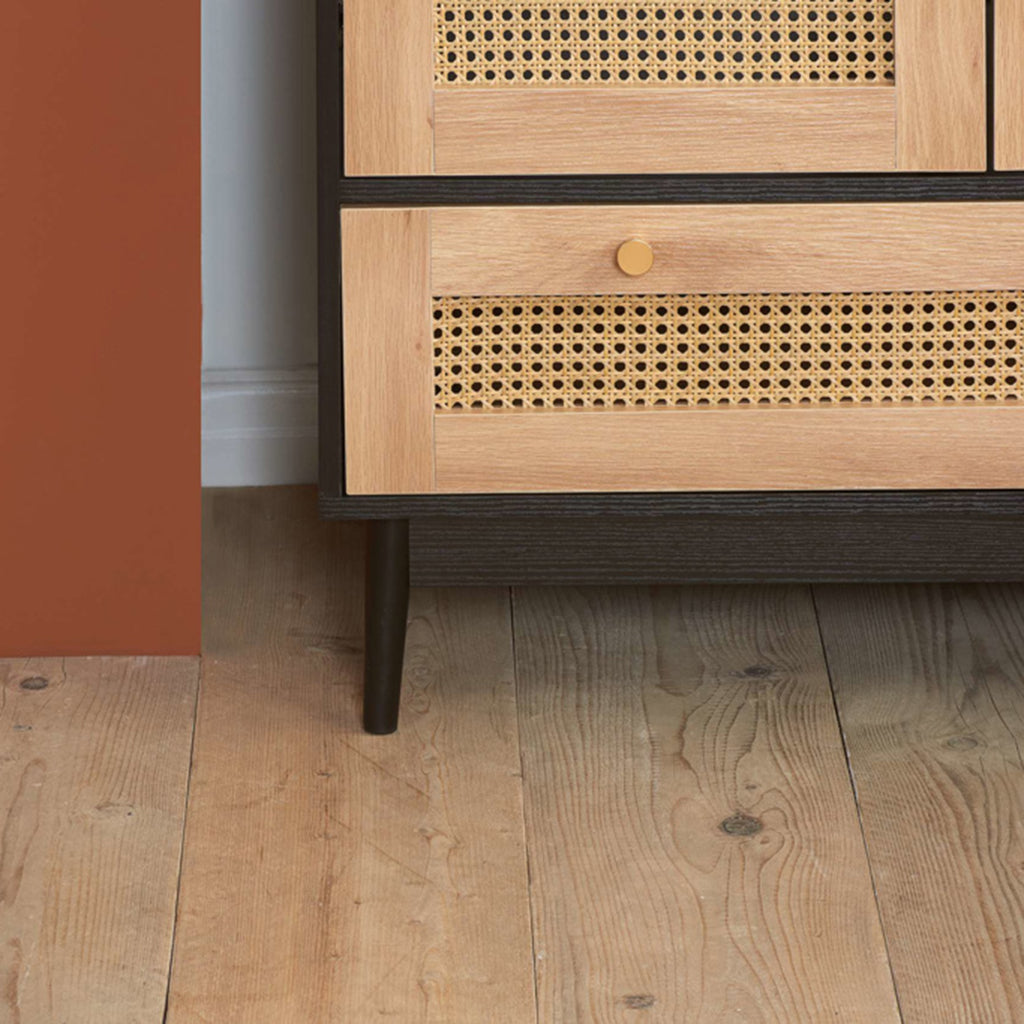 Washington Rattan Wardrobe