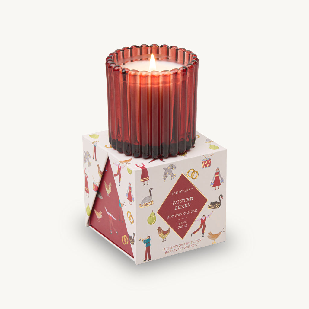 Winter Berry Christmas Soy Candle