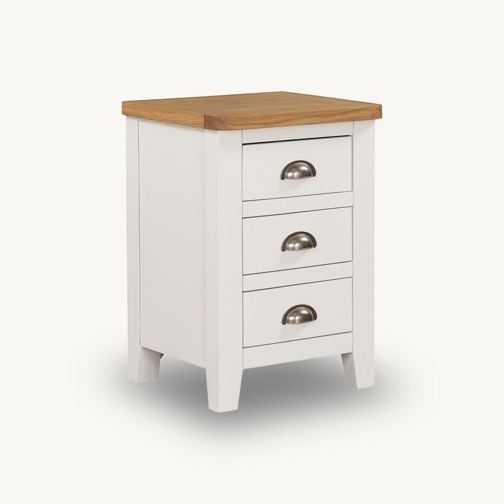Witney 3 Drawer Bedside Table