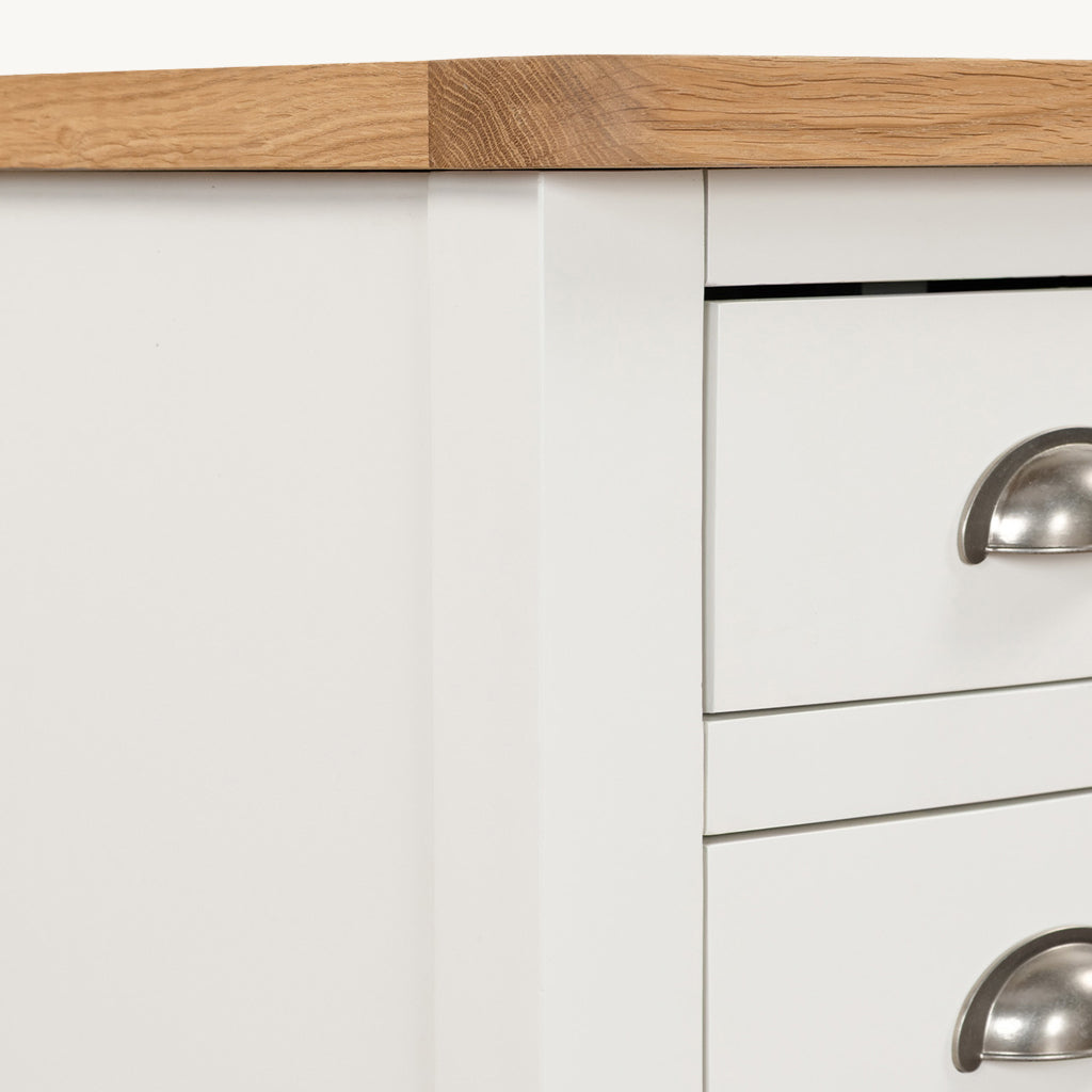 Witney 3 Drawer Bedside Table
