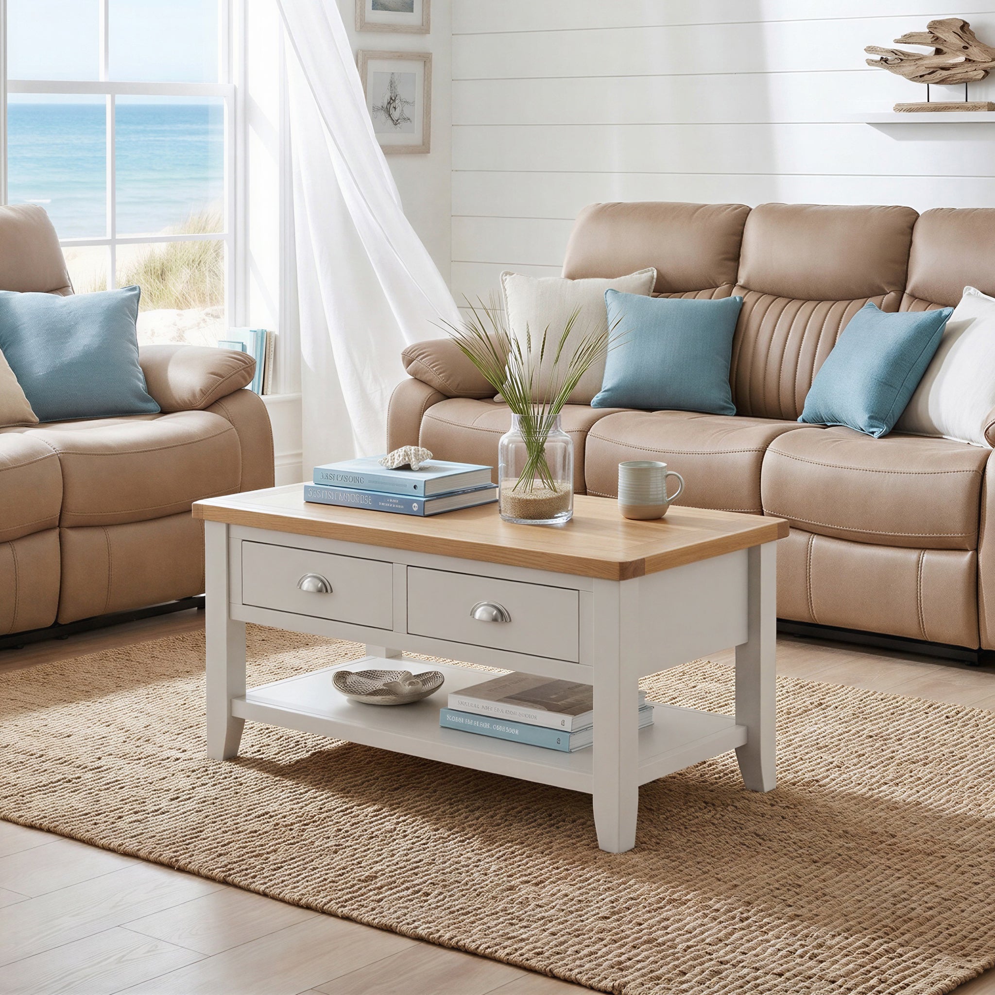 Witney Coffee Table with Drawer
