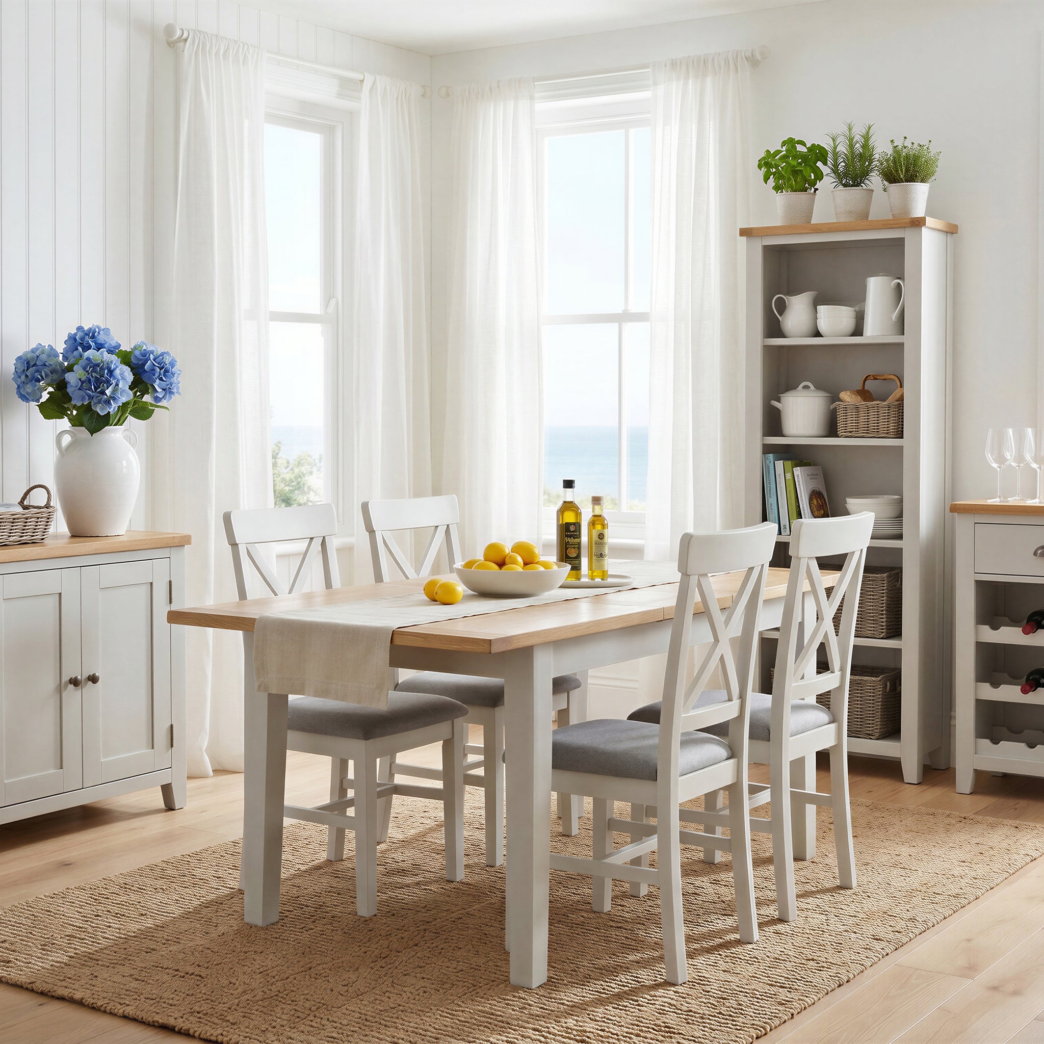 Witney 120-160cm Extending Dining Table