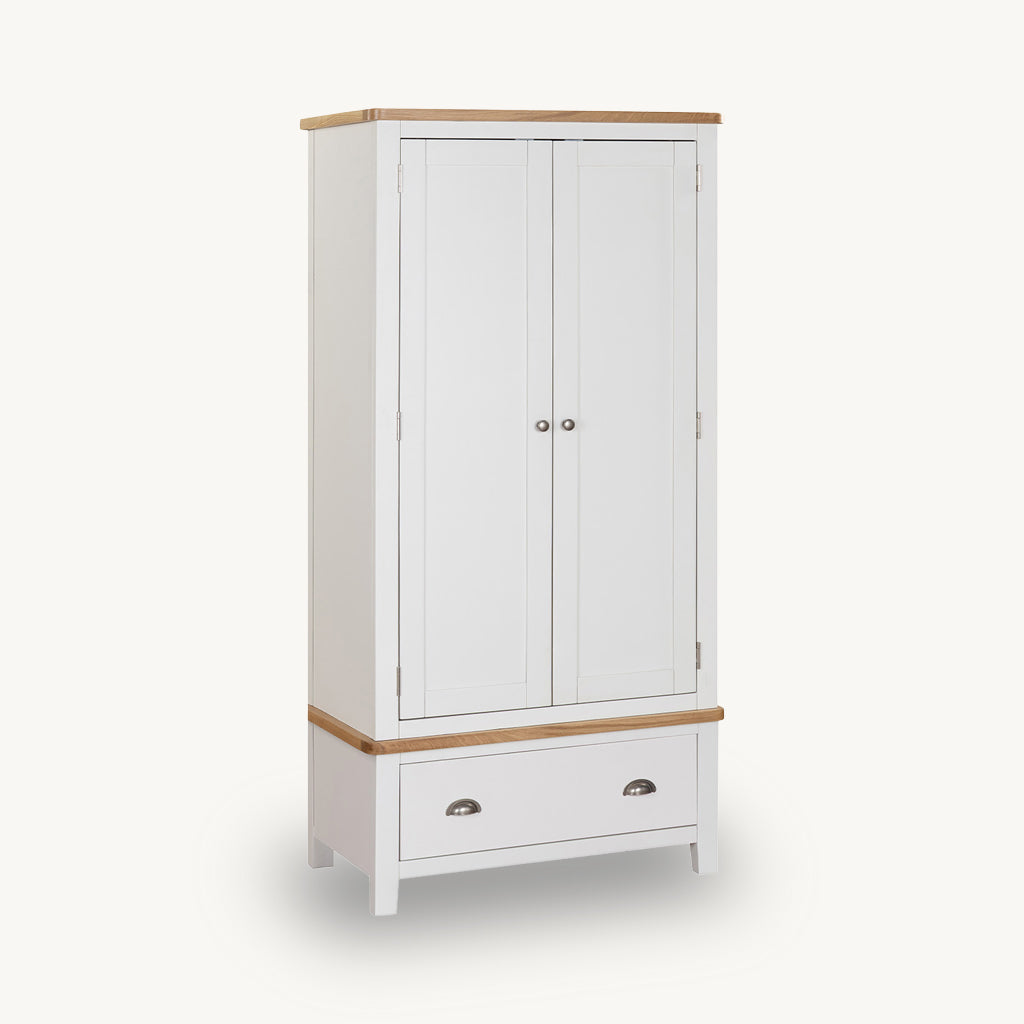 Witney 2 Door 1 Drawer Wardrobe